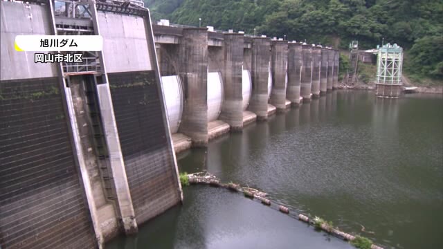 ７月４日から“２０年ぶり”取水制限　水道１０％農業用水３０％カット　旭川水系【岡山】