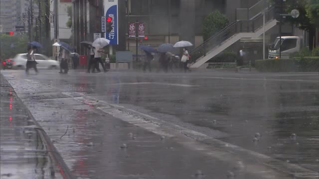 土砂災害に警戒を　岡山県内の一部に大雨警報　局地的に激しい雨【岡山】