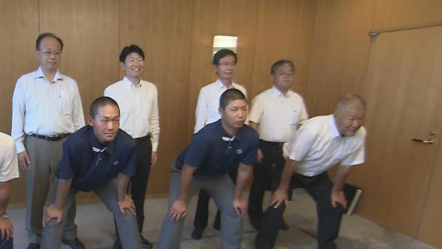 大舞台での活躍を誓う…夏の甲子園出場「創志学園」が知事を表敬【岡山・岡山市】