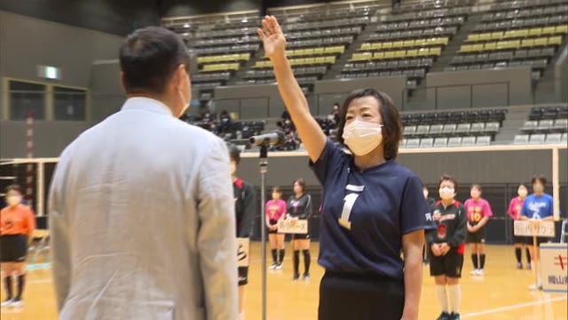 最高齢ママさん選手は７３歳！　３年ぶりの熱戦「岡山県シニアママさんバレーボール大会」【岡山・岡山市】