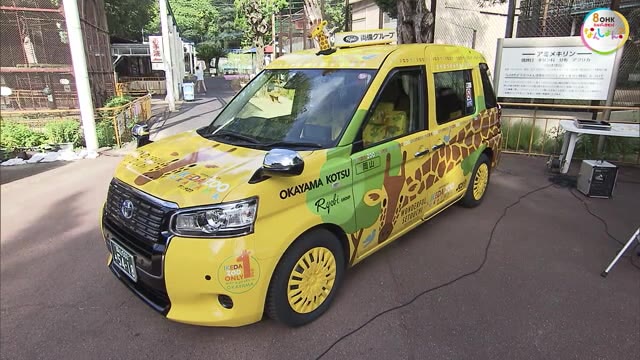「サンタロウタクシー」運行開始　モデルは池田動物園の人気者です！【岡山・岡山市】