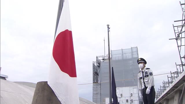 安倍元首相の国葬　県庁で弔意の半旗掲揚　職員に黙とうは呼び掛けず【岡山・香川】