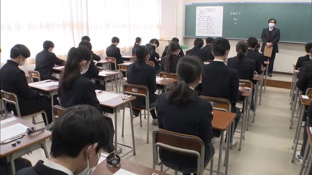 中学卒業見込みは“増加”も計画的に“募集定員減”　２３年度県立高校全日制募集定員７年連続減少【岡山】