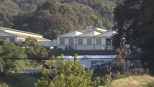 今季国内初確認　鳥インフルエンザ発生の養鶏場で約１７万羽の殺処分始まる【岡山・倉敷市】