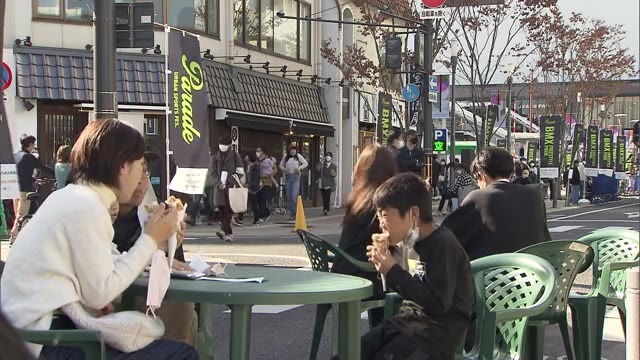 岡山市内の中心部を“街歩き”　「ハレまち通り」がグルメ＆スポーツを楽しめる歩行者天国に【岡山】