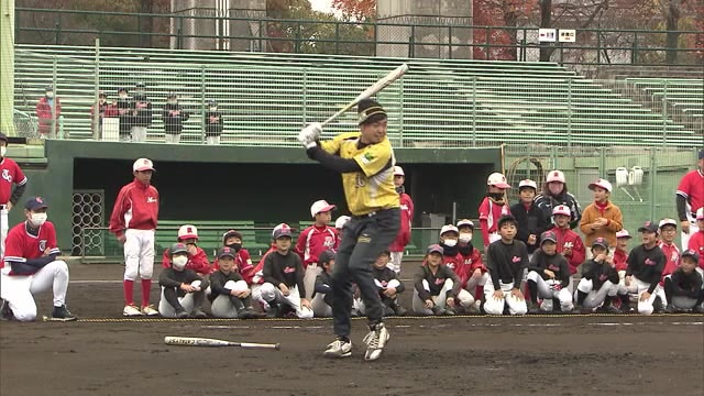 「ソフトボールの楽しさを…」日本代表・松田光選手らの技術を小学生が学ぶ【岡山・岡山市】
