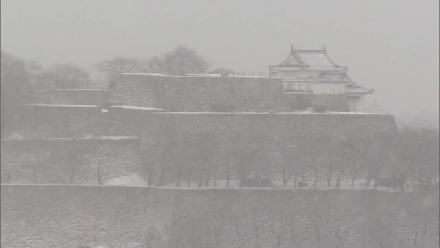 「クリスマス寒波」津山市街地は雪化粧　奈義町で氷点下７．６度　岡山市で氷点下５．６度【岡山】