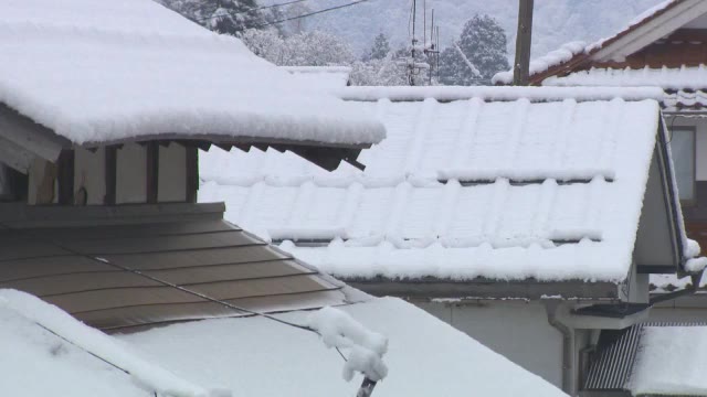 【警戒】観測史上１位の積雪も　岡山北部２５日夕方にかけ大雪　交通障害に警戒を【岡山】