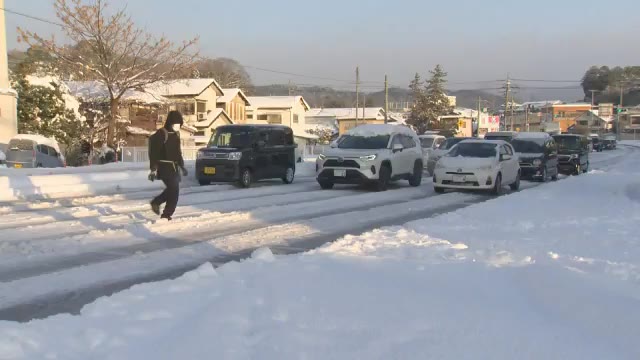岡山北部２０ｃｍ南部５ｃｍ香川８ｃｍ予想　２８日にかけ大雪の恐れ【岡山・香川】