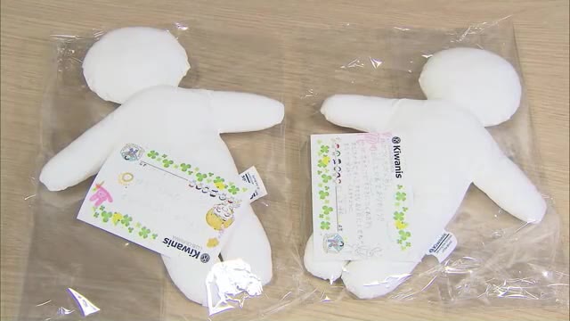 病かかえる子供たちのために…　高校生が作った「キワニスドール」病院に寄贈【岡山・岡山市】