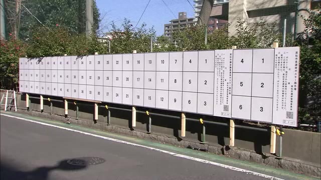 「市政に参加を」４月２３日投開票　高松市長選に向け候補者ポスター掲示場設置【香川】