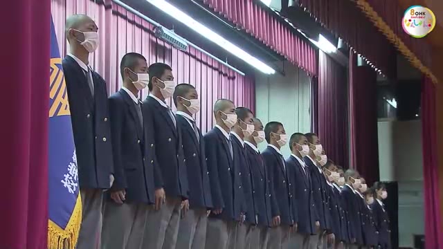 「声援を力に変えて自分たちの野球を」センバツ出場の高松商業で壮行会　在校生らが激励【香川・高松市】