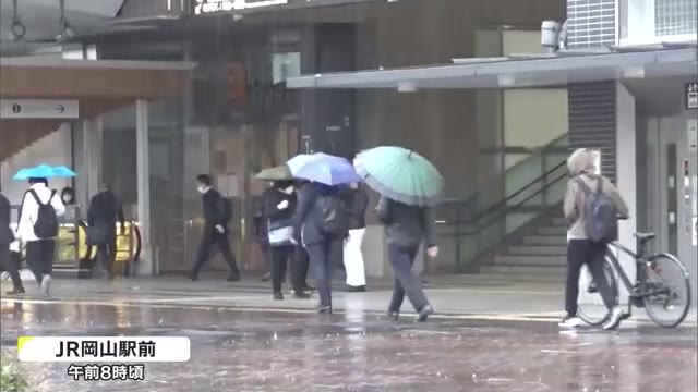 暖かい朝　最低気温は５月中旬～６月中旬並み　雨は断続的に降る見込み【岡山・香川】