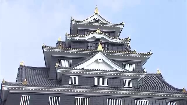 大規模改修を終えた「岡山城」２２年１１月入場者数は“過去最多”に　コロナ禍前を上回るペース【岡山】