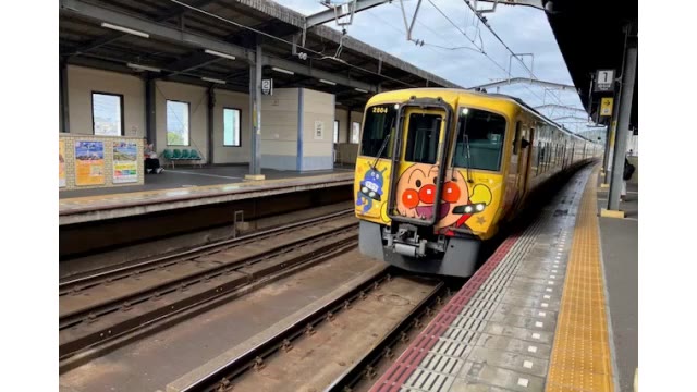 倒木の影響…香川・岡山～高知　特急「南風」“アンパンマン車両”での運転取りやめ【香川・岡山】