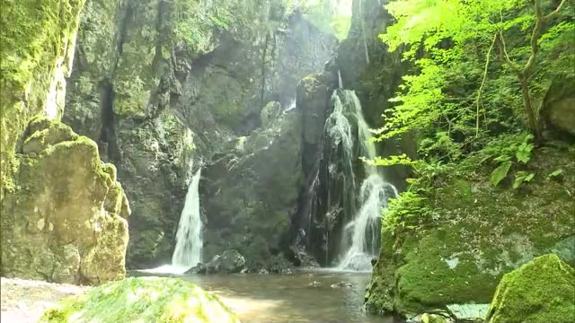 涼を求めて…山乗渓谷「不動滝」【岡山・真庭市】