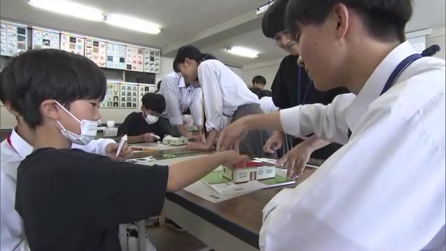 廃材でもアート作品が完成！　小学生対象の「ものづくり体験教室」先生は工業高校の生徒【岡山・岡山市】