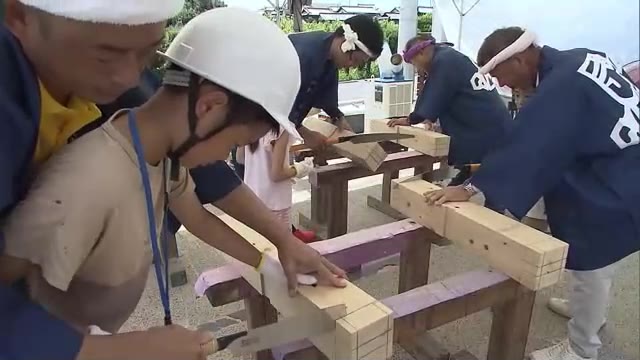 大工の仕事はかっこいい！　夏休みの子どもたちが工務店で熟練の技を学ぶ【香川・三豊市】