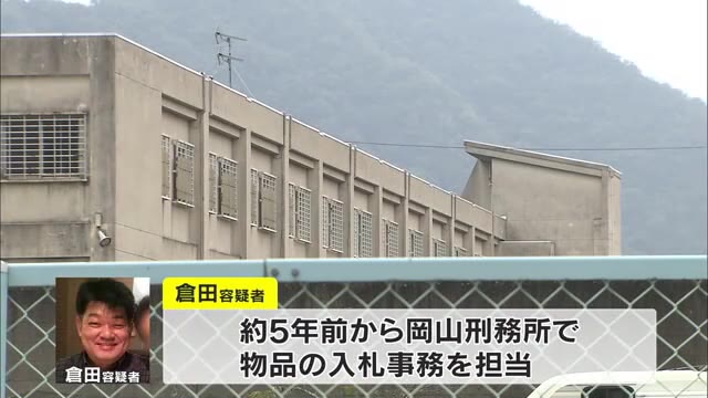 岡山刑務所の官製談合事件続報　主任矯正処遇官の男ら送検…警察が余罪を調べ【岡山】