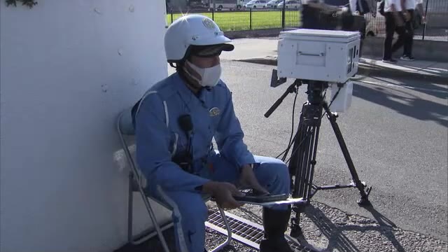 ７０カ所に警察官約２６０人動員　登校時間帯にあわせ「県下一斉取り締まり」秋の交通安全運動【岡山】