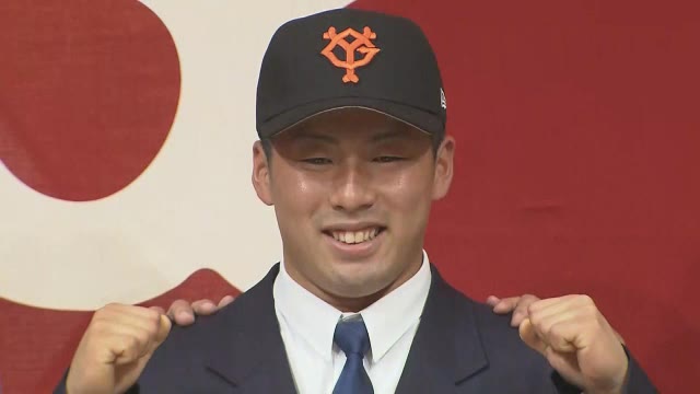 巨人・浅野翔吾（高松市出身）が報道陣に自主トレを公開　“戦力”をキーワードに一軍帯同目指す【香川】