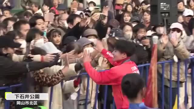 岡慎之助選手「パレードを４年後もしたい」と感想…パリ五輪・パラ地元選手パレードに約１万人【岡山】