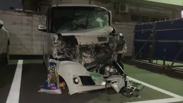 倉敷市の市道で軽自動車が電柱に衝突　小学1年生の6歳の女の子が重体【岡山・倉敷市】