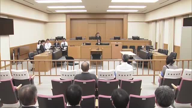 新見市官製談合事件初公判 で２被告ともに起訴内容認める　市職員の男には懲役１年６ヵ月を求刑【岡山】