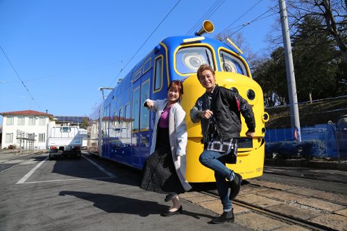 チャギントンで行こう！岡山市・路面電車沿線でお宝探し！