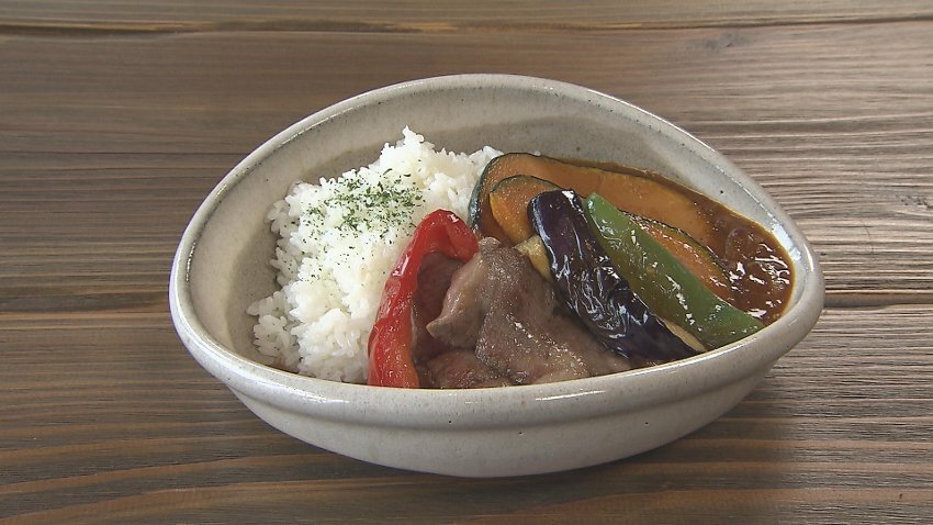 石材店が始めた花を楽しむ新店カフェで見つけた”美星牛”の絶品カレー！…hana terrace（金バク！2022年 7月29日OA）