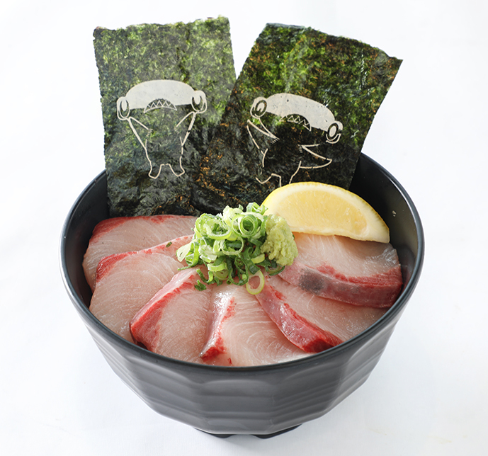 オリーブハマチ丼