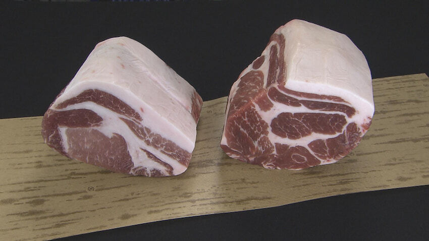 珍しい豚肉専門の精肉店！高級ブランド豚“六白黒豚”って？…古川精肉店（金バク！2023年 2月17日OA）