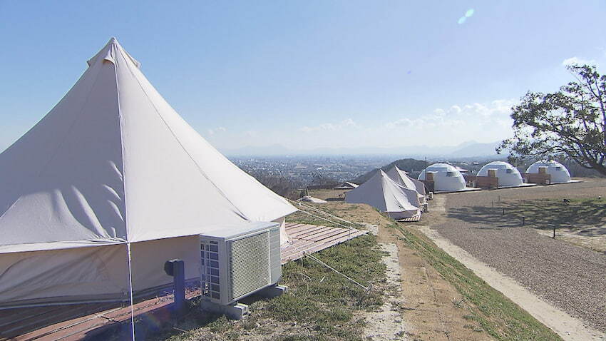 話題の施設に突撃！絶景＆グランピングで大はしゃぎ！…OKAYAMA GLAMPING SORANIA（金バク！2023年 2月17日OA）